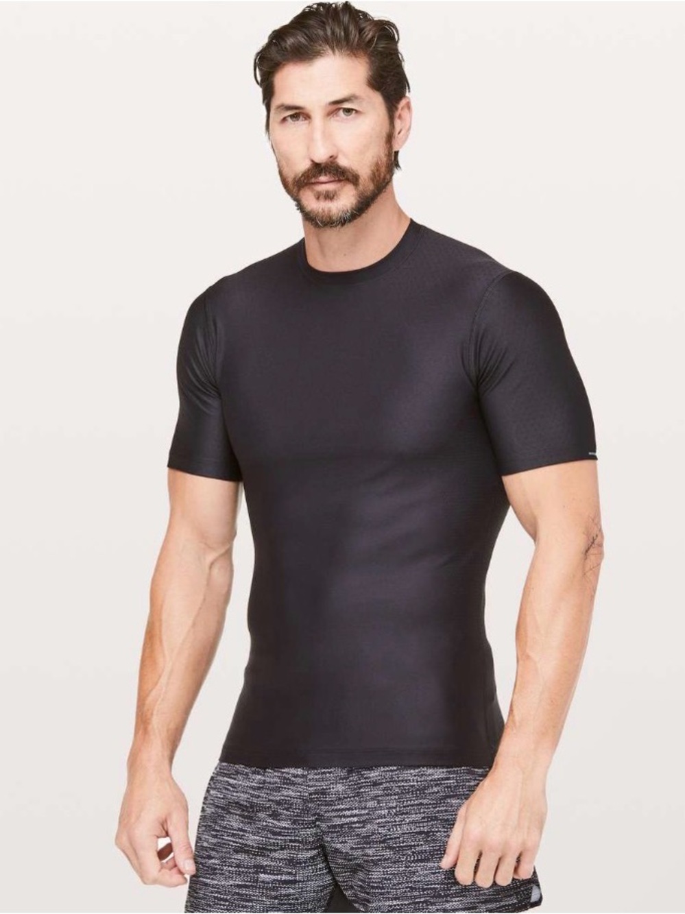 Lululemon Men’s Zoned In Short Sleeve Black XS – SenseKnit